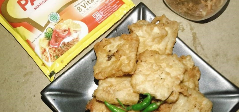 Tempe Goreng Tepung Bumbu Kencur