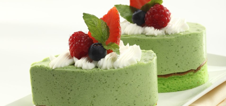 CHEESE GREENTEA CAKE