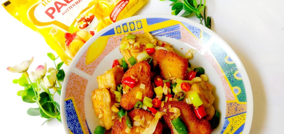 Oseng Tahu Nugget Ayam Cabe Garam