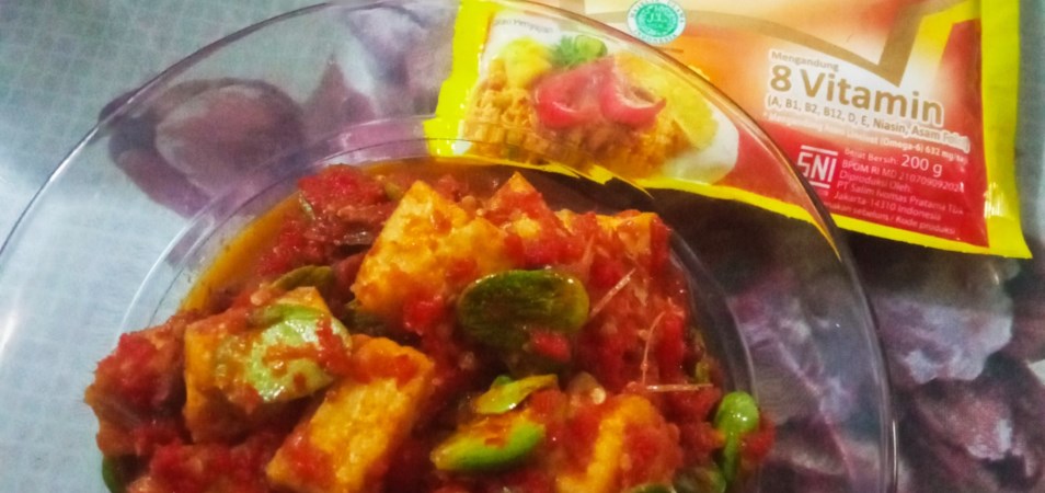 Sambal Ikan Asin Campur Pete