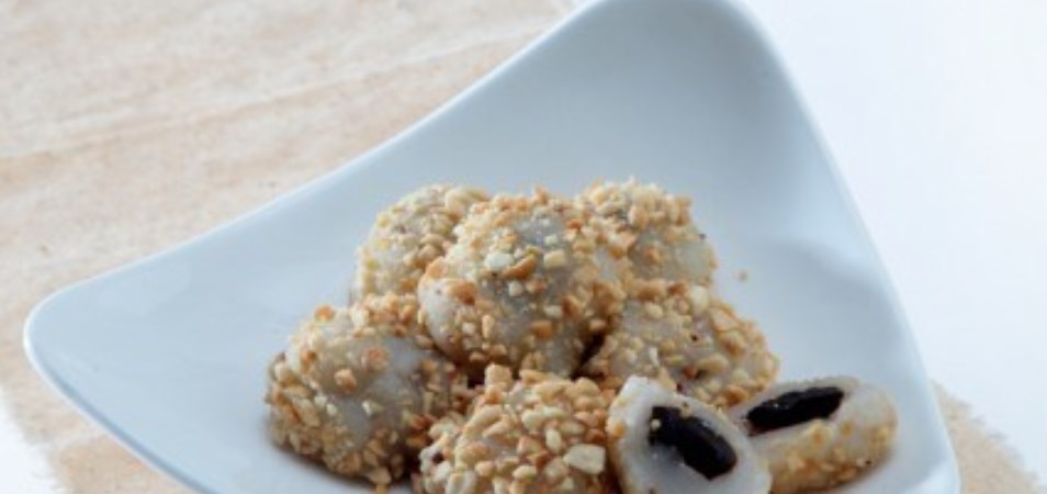 Mochi Coklat Kacang