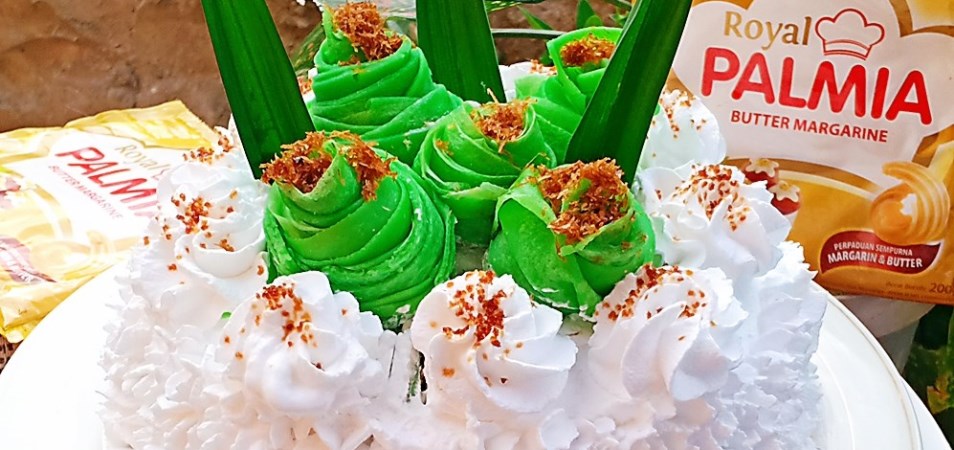 Lapis Dadar Pandan Cake