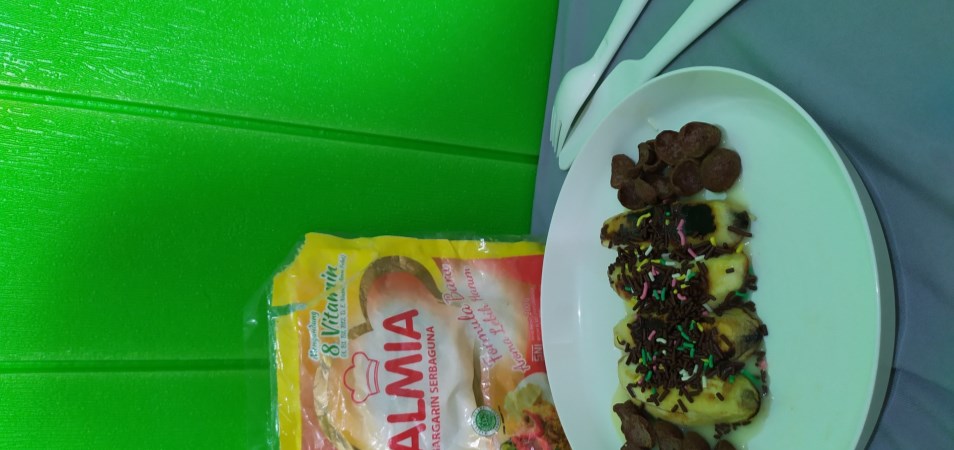 Pisang Bakar Choco