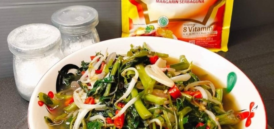 Tumis Kangkung Toge Rumahan