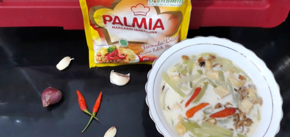 #YummyXPalmia Sayur Jadoel Tahu dan Labu Siam Santan