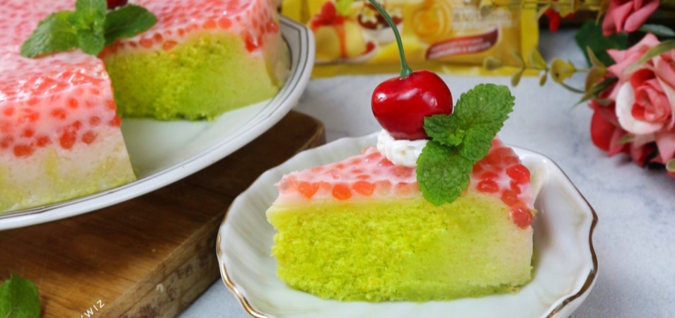 Cake Puding Sagu Mutiara