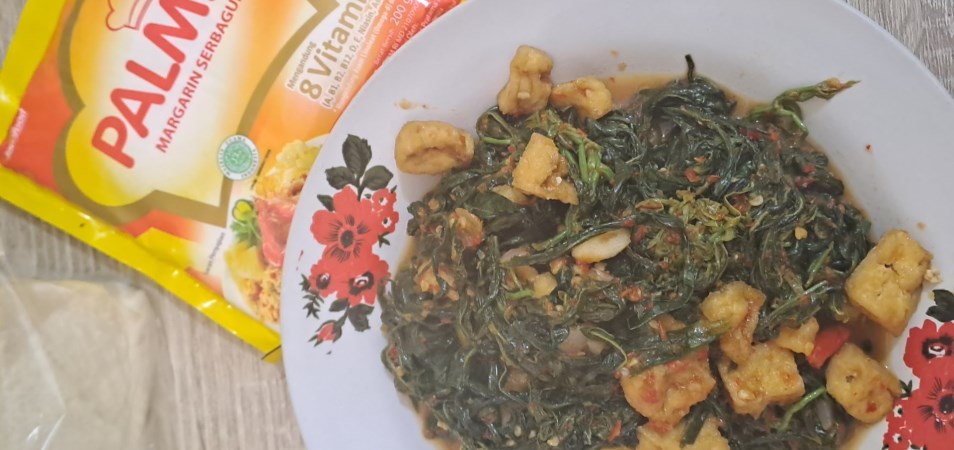 Tumis Tahu Daun Singkong