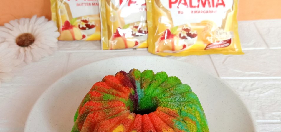Cake Rainbow Kukus