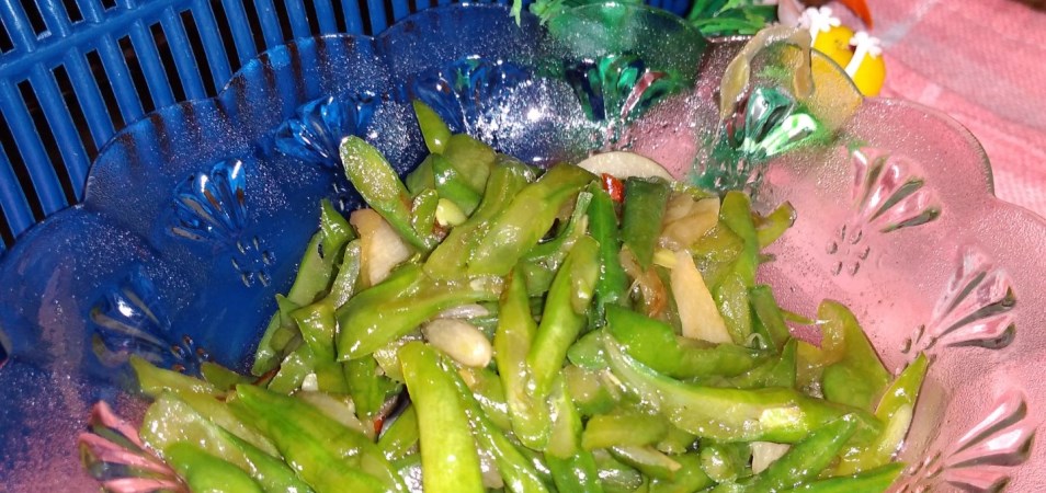 Tumis Kacang Panjang Sederhana