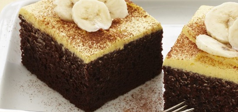 Banana Choco Cake