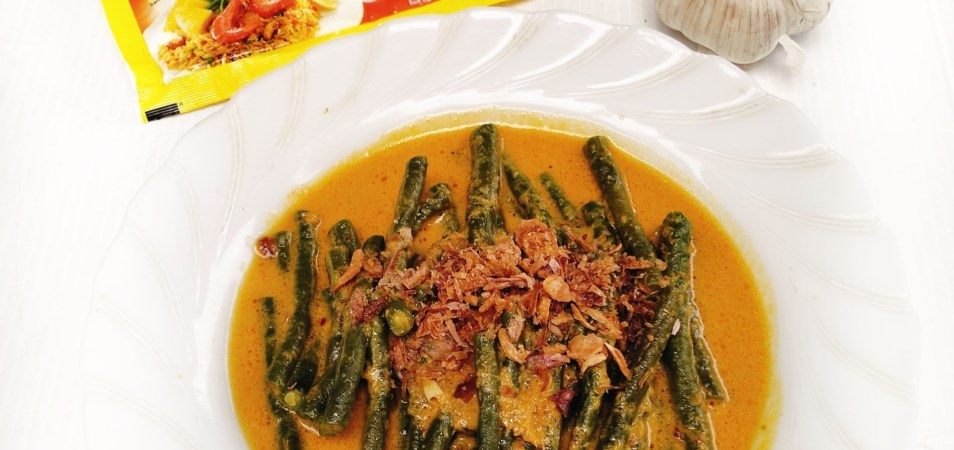 Gulai Kacang Panjang Ebi