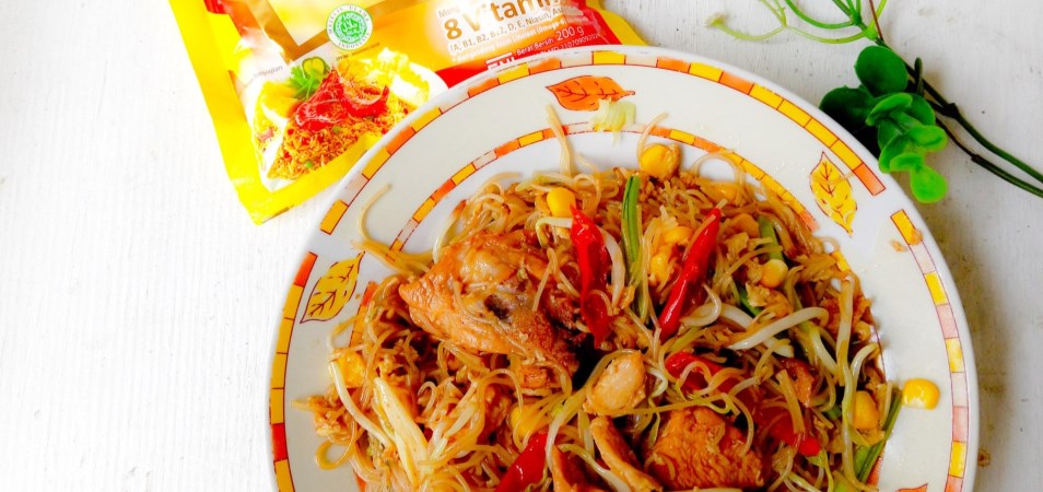 Bihun Goreng Ayam Togung