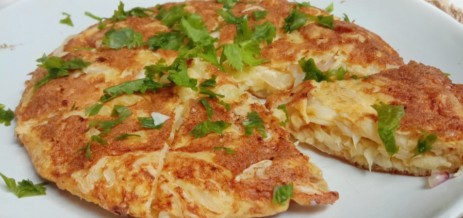 Cabbage Omelette