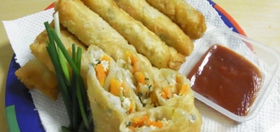 Lumpia Goreng Omelette