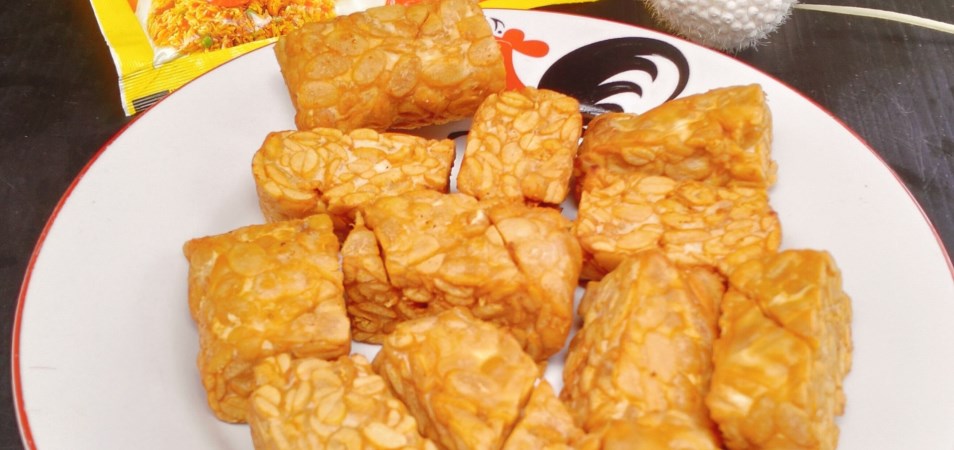 Tempe Goreng Bumbu Kencur