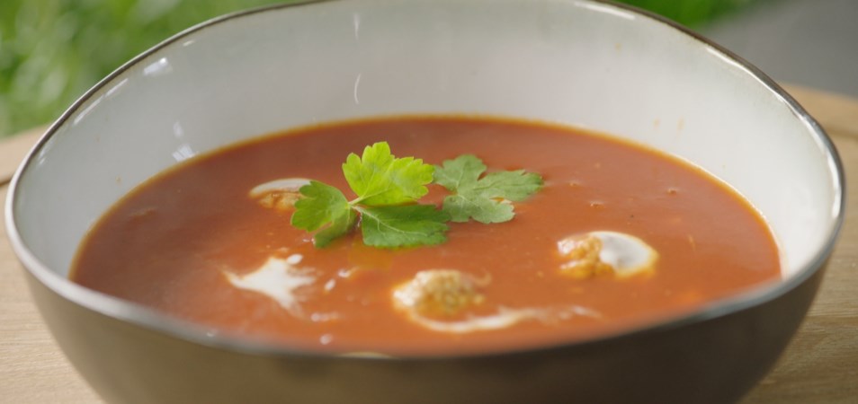 Tomaatensoep met Paprika (Sup Tomat dan Paprika)