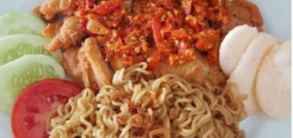 Resep Hidangan Utama Mie  Geprek  Mie  Ayam  Geprek  