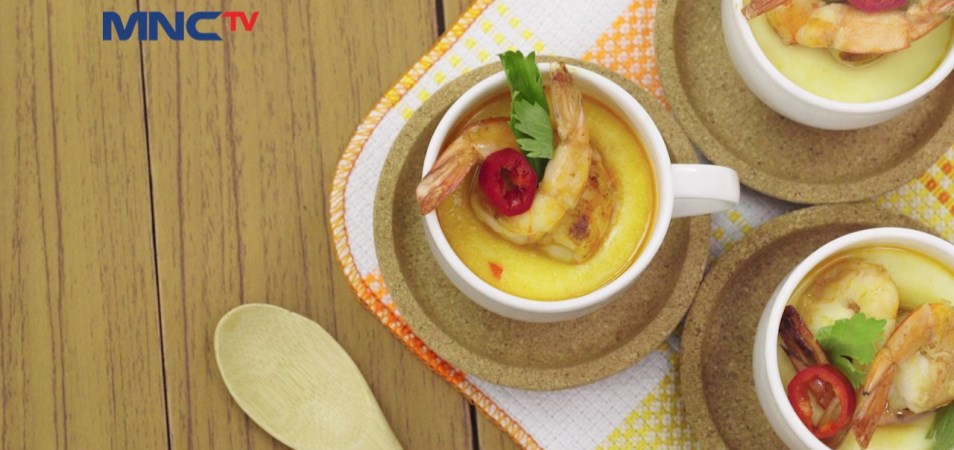 CHAWAN MUSHI TUMIS UDANG PALMIA