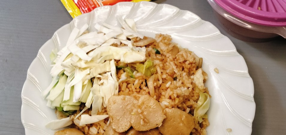 Nasi Goreng Terasi Bakso