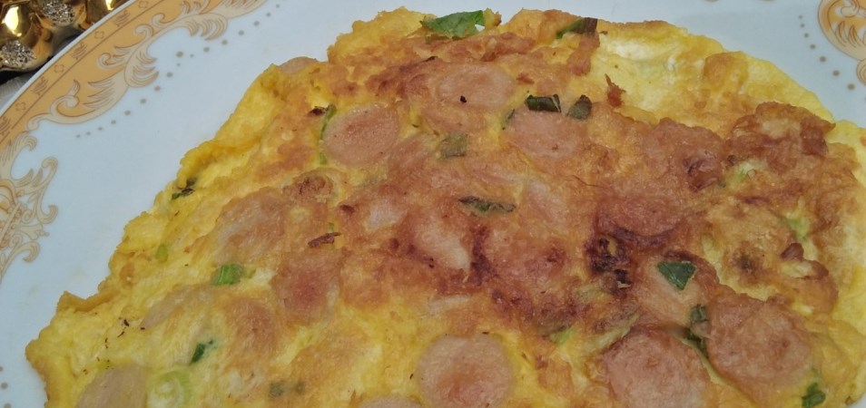 Resep Hidangan Utama Sosis Telur Dadar Palmia I 