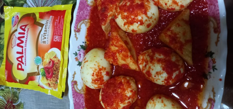 Tahu Telur Balado