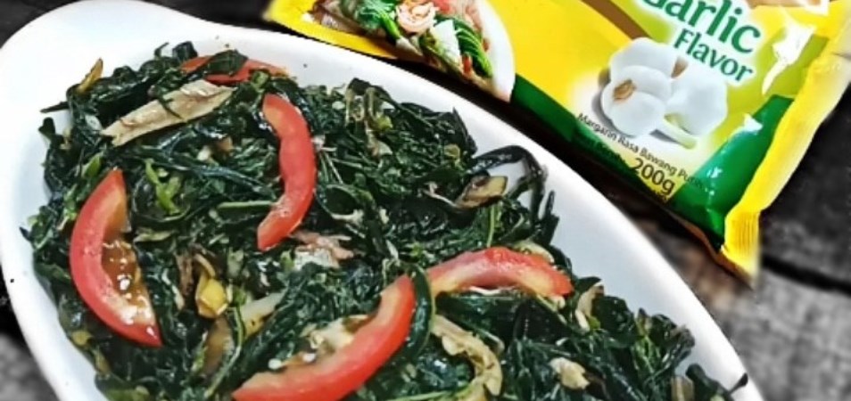 Oseng Daun Singkong Garlic