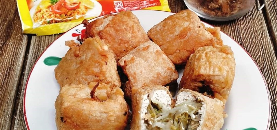 Tahu Goreng Isi Toge