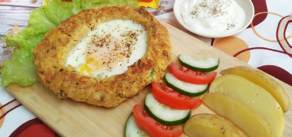 Chicken Burger Steak