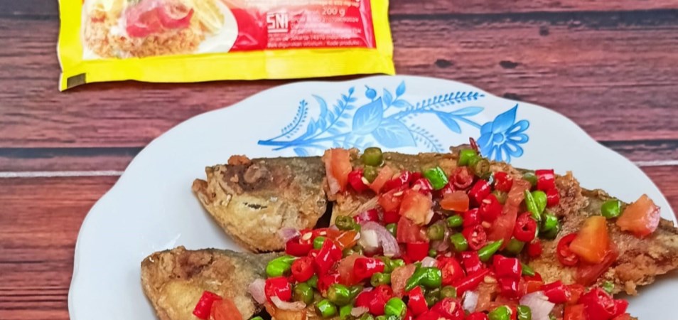 Ikan Gembung Goreng Sambal Dabu-dabu