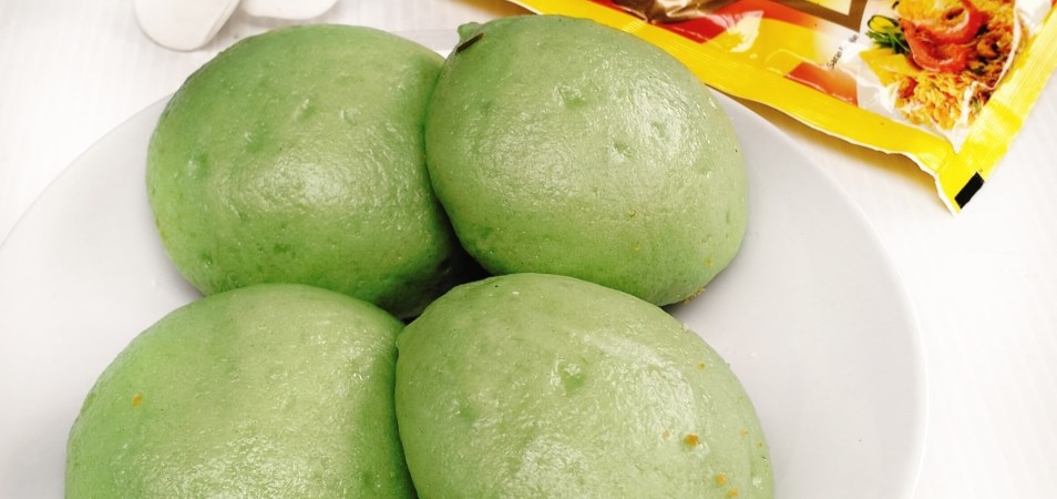 Roti Kukus Pandan