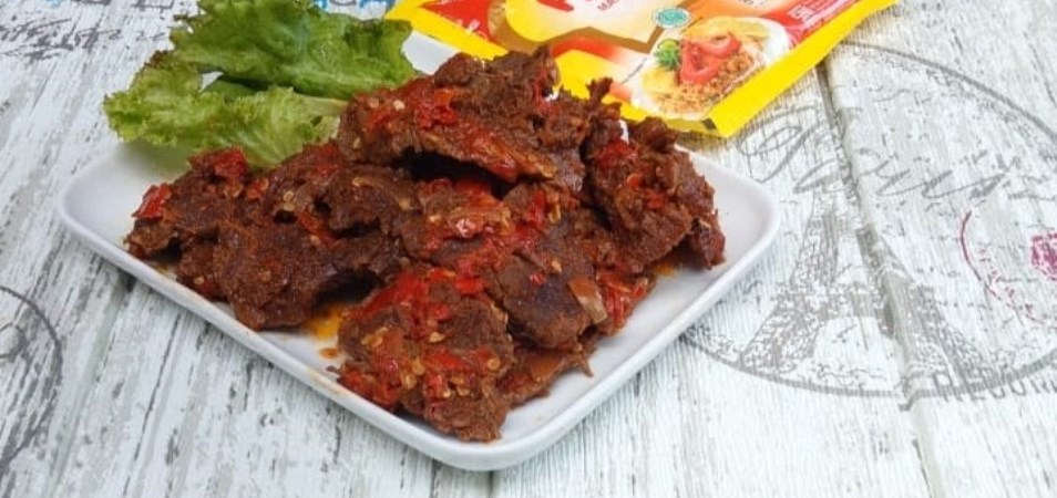 Dendeng Balado Basah