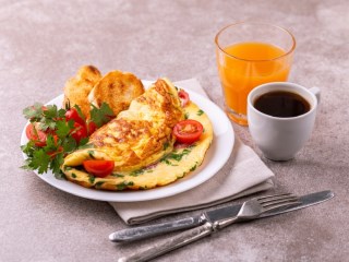 Cheese and Veggie Omelet