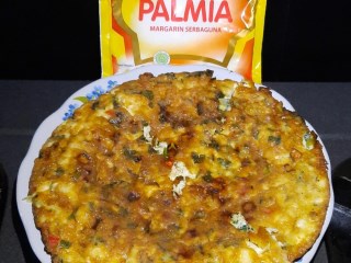 Dadar Telur Tahu Pedas