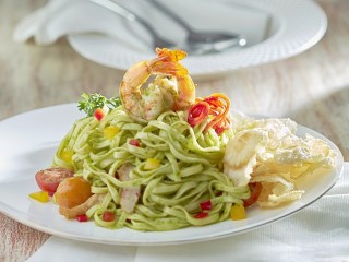 MIE GORENG SEAFOOD CABAI HIJAU