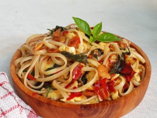 Fettuccine Sambal Ebi