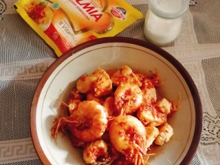 Balado Merah Udang Tahu