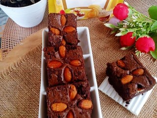 Brownies Crispy Almond