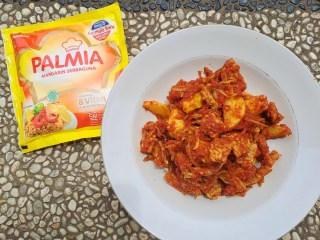 Sambal Merah Campur Sari