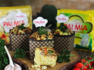 Vegie Garlic Cheese Muffin ala Palmia