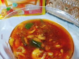 Udang Saos Pedas Asam Manis