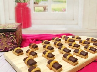 Choco stick cookies