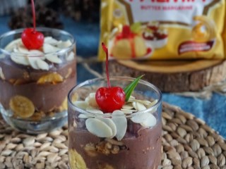 Banana Dates Chocolate Pudding