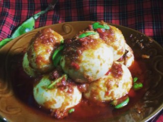 Telur Balado Campur Petai