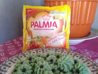 #YummyXPalmia Kue Semprit Hijau Pandan