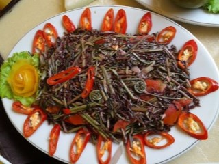 TUMIS DAUN KELAKAI ( PAKIS MERAH )