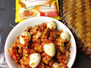 Sambal Tempe Garing Telur Puyuh