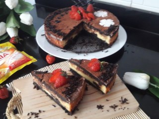 Chocolate Marble Cheese Cake