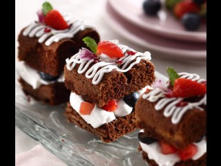 AMERICAN BROWNIES CAKE