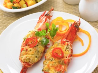 BAKED TIGER PRAWN
