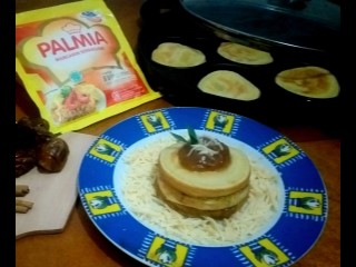 Pancake Kurma Keju Palmia